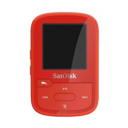 SanDisk Clip Sport Plus 32 GB červená