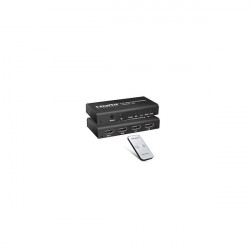PremiumCord HDMI switch 2:2, 3D, 1080p, diaľkové ovl.