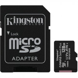 KINGSTON MICRO SDXC 128GB Canvas Select Plus A1 CL10 100MB/s + adapter
