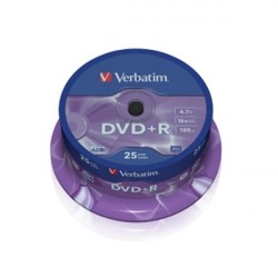 Verbatim DVD-R 4,7GB 16x, 25ks