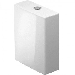 Duravit WHITE TULIP splachovacia nádržka 4,5/3 l ku kombi WC mise, pripojenie vľavo alebo vpravo, biela 0933100085