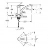 Grohe StartEco drezová batéria, chróm 31685000