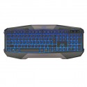 E-BLUE Cobra Commander klávesnica herná, čierna, podsvietená