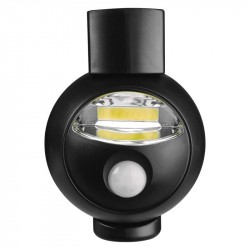 EMOS P3312 svietidlo nočné s fotosenzorom 3 W COB LED čierne