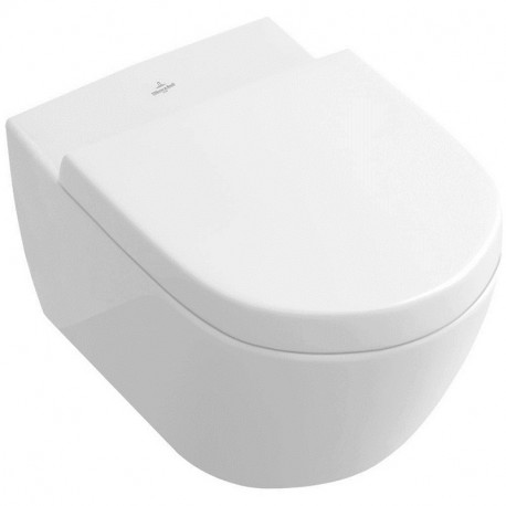 VILLEROY & BOCH Subway 2.0 závesné WC, DirectFlush, AquaReduct, biela s CeramicPlus 5614R0R1