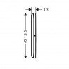 HANSGROHE ShowerSelect Comfort S ventil podomietkový pre 3 spotrebiče kartáčovaný bronz 15558140