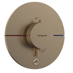 HANSGROHE ShowerSelect Comfort S batéria sprchová podomietková termostatická pre 1 spotrebič kartáčovaný bronz