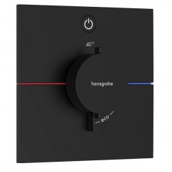 HANSGROHE ShowerSelect Comfort E batéria sprchová podomietková termostatická pre 1 spotrebič matná čierna15571670
