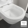 VILLEROY & BOCH Architectura závesné WC so sedadlom SoftClosing, DirectFlush, alpská biela 4694HR01SET