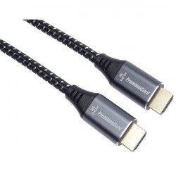 PremiumCord ULTRA HDMI 2.1 High Speed + Ethernet kabel 8K@60Hz,zlatý 1,5m
