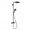 Hansgrohe Raindance Select S sprchový systém Showerpipe 240 s termostatom, 3 prúdy, matná čierna 27633670