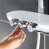 Grohe Rainshower SmartControl sprchový systém 360 Duo 2-prúdový s termostatom chróm/biela, 26250LS0