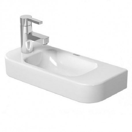 DURAVIT Happy D.2 umývadielko 50 x 22 cm s otvorom pre batériu vľavo, biele 0711500009