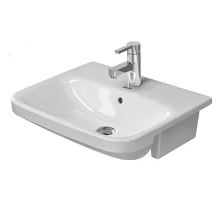 DURAVIT Dura Style umývadlo polozápustné 55 x 45,5 cm 03755500001