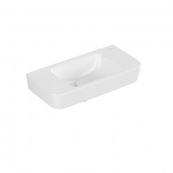 VILLEROY & BOCH O.Novo umývadlo 50 x 25cm bez otvoru pre bateriu a bez prepadu biela 43425301