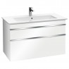 VILLEROY & BOCH VENTICELLO spodná skrinka 953 x 590 x 502 mm Glossy White, úchytka chróm A92601DH