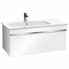 Villeroy & Boch VENTICELLO skrinka pod umývadlo, 953 x 420 x 502 mm Glossy White, úchytka chróm, A93501DH