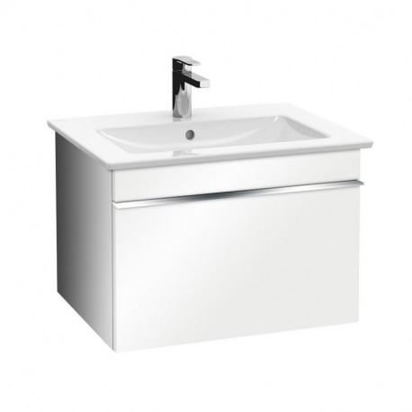 VILLEROY & BOCH VENTICELLO spodná skrinka 553 x 420 x 502 mm Glossy White, úchytka chróm A93201DH