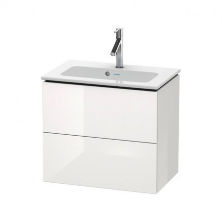 DURAVIT L-CUBE Compact skrinka pod umývadlo biela lesklá, LC625602222