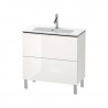 DURAVIT L-CUBE Compact skrinka pod umývadlo biela lesklá, LC667402222