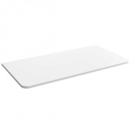 SALGAR Uniiq doska pod umývadlo 905 x 12 x 460 mm SOLID SURFACE matt white