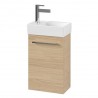 Villeroy & Boch AVENTO skrinka pod umývadlo, 340 x 514 x 202 mm 1 dvierka, pánty vpravo, Nordic Oak A87601VJ