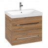 Villeroy & Boch AVENTO skrinka pod umývadlo, 618 x 520 x 447 mm, 2 zásuvky, Oak Kansas, A89000RH