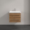 Villeroy & Boch AVENTO skrinka pod umývadlo, 618 x 520 x 447 mm, 2 zásuvky, Oak Kansas, A89000RH