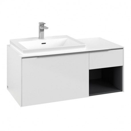 Villeroy & Boch SUBWAY 3.0 skrinka pod umývadlo 1001 x 422,5 x 516 mm, Brilliant White, C57200VE