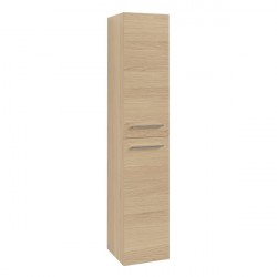 Villeroy & Boch AVENTO závesná vysoká skrinka, 2 dvierka, pánty vľavo, 350 x 372 x 1760 mm, Nordic Oak, A89400VJ