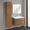 Villeroy & Boch AVENTO závesná vysoká skrinka, 2 dvierka, pánty vľavo, 350 x 372 x 1760 mm, Oak Kansas, A89400RH