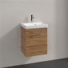 Villeroy & Boch AVENTO skrinka pod umývadlo, 417 x 520 x 346 mm, 1 dvierka, pánty vpravo, Oak Kansas, A88701RH