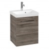 Villeroy & Boch AVENTO skrinka pod umývadlo, 417 x 520 x 346 mm, 1 dvierka, pánty vpravo, Stone Oak, A88701RK