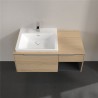 Villeroy & Boch SUBWAY 3.0 skrinka pod umývadlo 1001 x 422,5 x 516 mm, Nordic Oak, C57200VJ