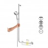 Hansgrohe PowderRain sprchový set s madlom, mydelničkou , 3-polhovou sprchou a hadicou chróm, SET3v1 264034000SET