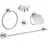 GROHE Essentials sada doplnkov do kúpelne 5v1 chróm 40344001