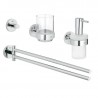 GROHE Essentials sada doplnkov do kúpelne 4v1 chróm 40846001