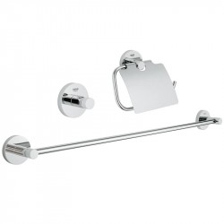 GROHE Essentials sada doplnkov do kúpelne 3v1 chróm 40775001