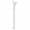 Grohe BAULOOP set 3v1, umývadlová batéria, nástenná vaňová batéria so sprchovým setom 90 cm chróm, 23603000SET