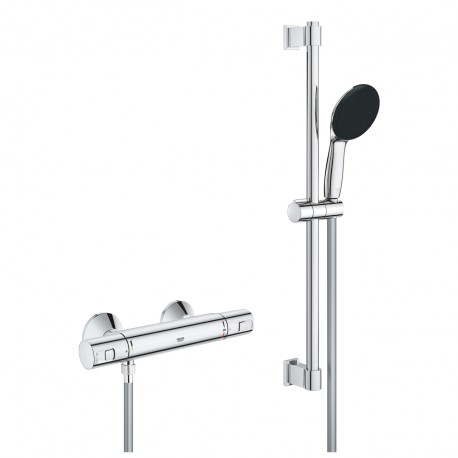 GROHE Precision Start batéria sprchová termostatická so sprchovým setom Vitalio Start 100 chróm 3459701