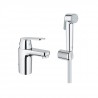 Grohe Eurosmart Cosmopolitan umývadlová batéria, s bidetovou sprškou, chróm 23125000