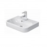 DURAVIT HAPPY D.2 umývadlo nábytkové 50 x 36 cm s prepadlom, s 1-otvorom na batériu, biela 0710500000