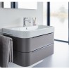 DURAVIT HAPPY D.2 umývadlo nábytkové 50 x 36 cm s prepadlom, s 1-otvorom na batériu, biela, WonderGliss 07105000001