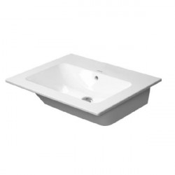 DURAVIT ME By Starck 63 x 49 cm nábytkové umývadlo bez otvoru pre batériu, biele 2336630060