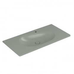 VILLEROY & BOCH Antao umývadlo na skrinku 1000 x 500 mm s otvorom pre batériu, bez prepadu Morning Green C+ 4A76A2R8