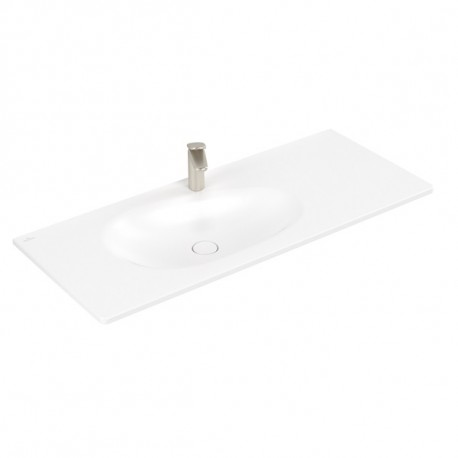 VILLEROY & BOCH Antao umývadlo na skrinku 1200 x 500 mm s otvorom pre batériu, bez prepadu ľavé Stone White C+ 4A77L2RW