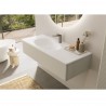 VILLEROY & BOCH Antao umývadlo na skrinku 1200 x 500 mm s otvorom pre batériu, bez prepadu ľavé Stone White C+ 4A77L2RW