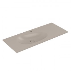 VILLEROY & BOCH Antao umývadlo na skrinku 1200 x 500 mm s otvorom pre batériu, bez prepadu ľavé Almond C+ 4A77L2AM