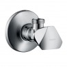 Hansgrohe rohové ventily - rohový ventil E 1/2"-3/8" chróm, 13902000