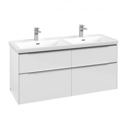 Villeroy & Boch SUBWAY 3.0 skrinka pod umývadlo 1272 x 576 x 478 mm, Brilliant White, C568L0VE